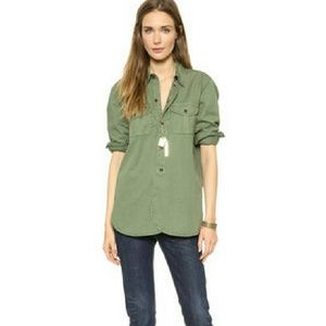 Sold- Madewell cargo workshirt
