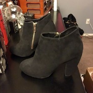 Black booties