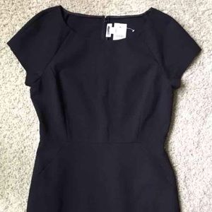 J.Crew Black Suiting Dress