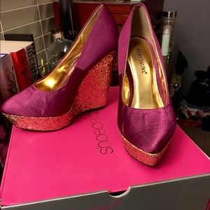 Shoe dazzle Imani wedges