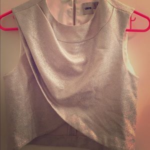 ASOS Shimmery Crop Top