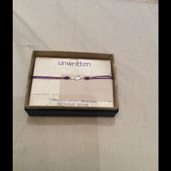 Unwritten charm bracelet