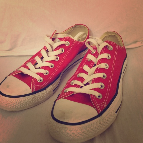 Lightly worn converse