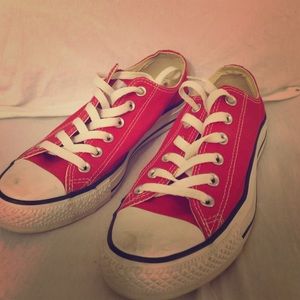 Lightly worn converse