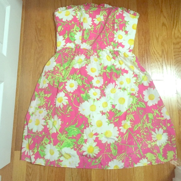 Strapless Lilly Pulitzer dress