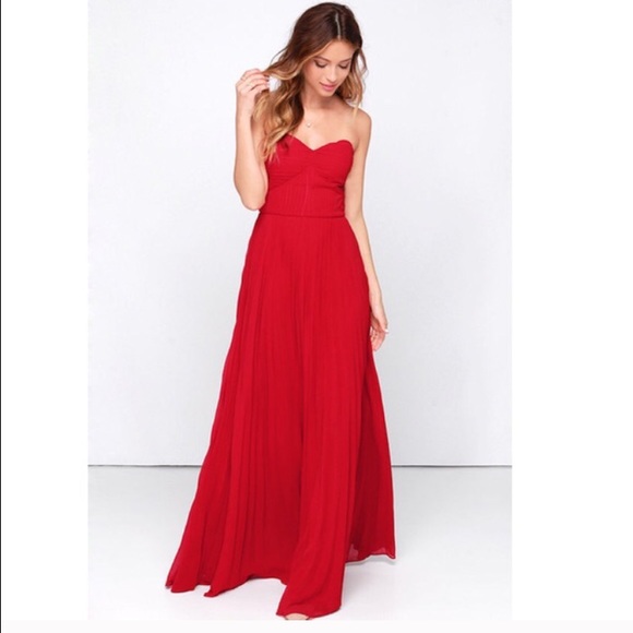 **sold on merc** Red dress