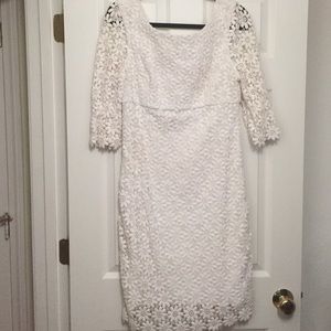 White lace Lilly Pulitzer dress