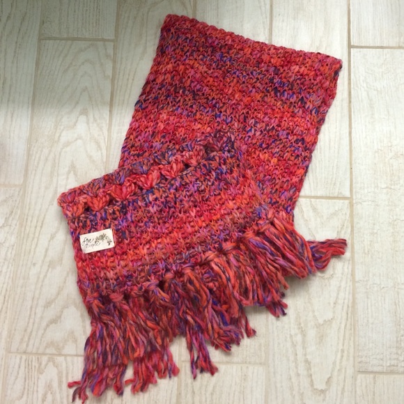 Free People colorful scarf