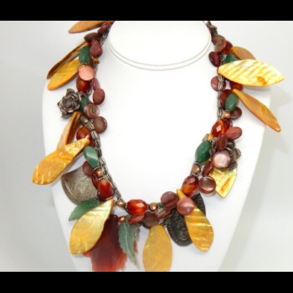 Beautiful Hand-made Triple Strand Necklace