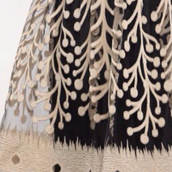 A-Line Organza Skirt - Picture 5 of 5