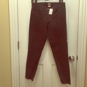 Toothpick cord pants