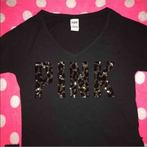 PINK by VS long sleeve V-Neck Sizs XS