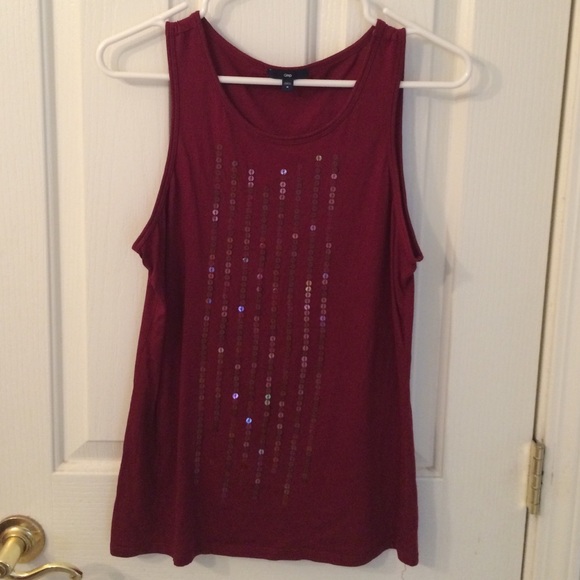 Gap sequined tank