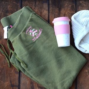 Victoria's secret Pink crop sweatpants