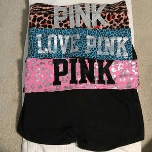Victoria's Secret Pink S bling yoga shorts