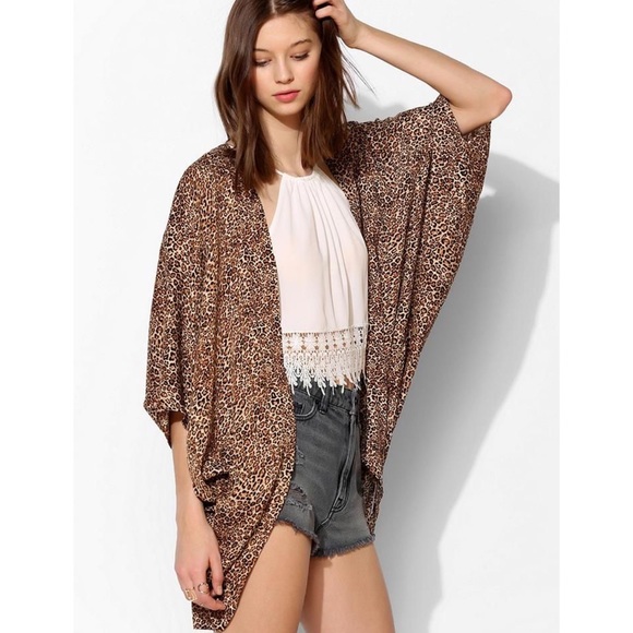 Leopard Kimono