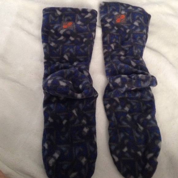Thick fuzzy socks