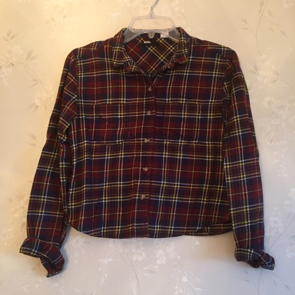 UO plaid flannel shirt