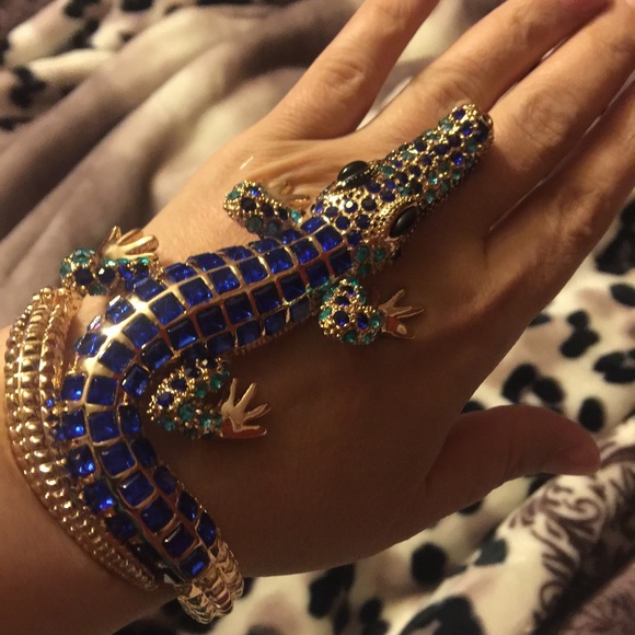 Crocodile bracelet