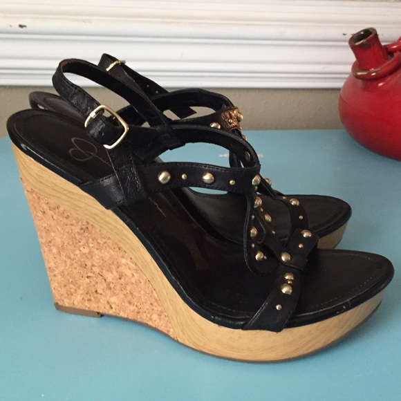 Jessica Simpson wedge heels