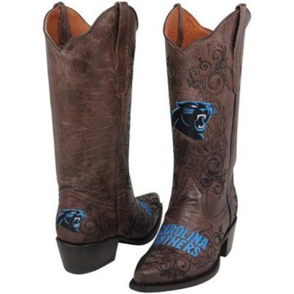 DDDDISO! Carolina Panthers boots