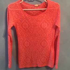 Coral top