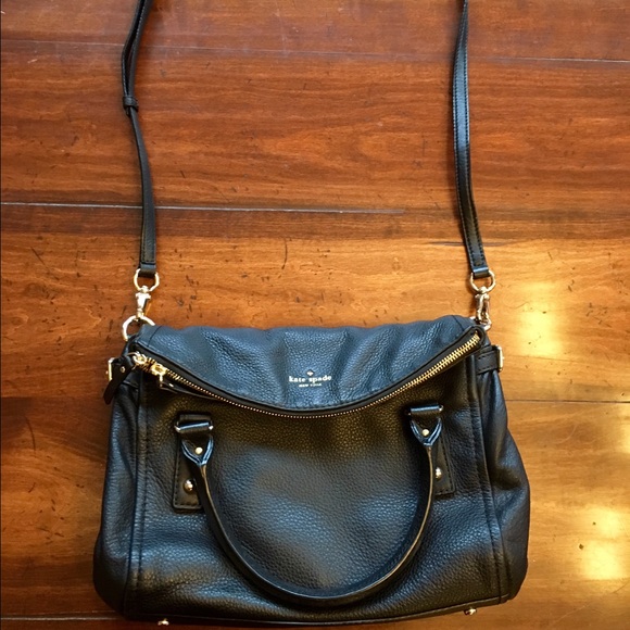Black Kate Spade purse.