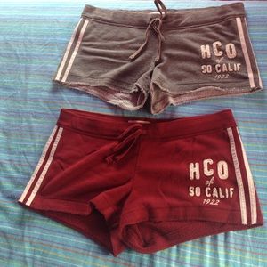 2 Hollister shorts L bundle