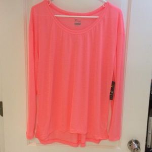 Super cute neon pink work out top