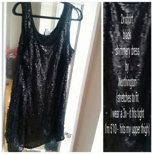 Sale!!!!!!New Black sequins shimmery dress