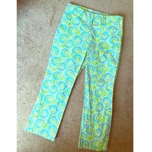 Lilly Pulitzer Cropped Capri Pants