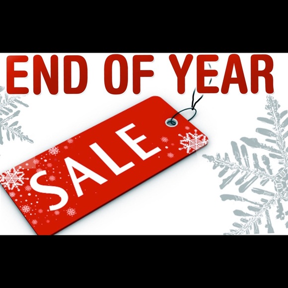 Closet Cleanout END OF YEAR SALE