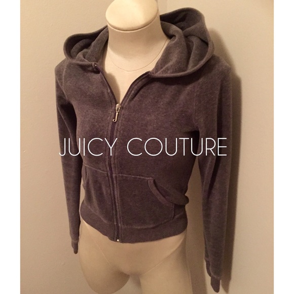 Juicy Couture velour jacket.