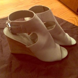 Franco Sarto light gray heels Size 7M