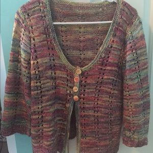 Hand Knitted Various Colored Sweater
