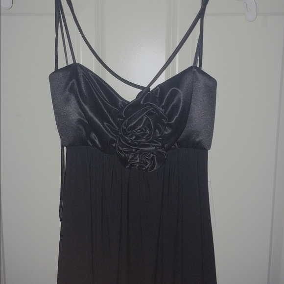 As U Wish Black Dress