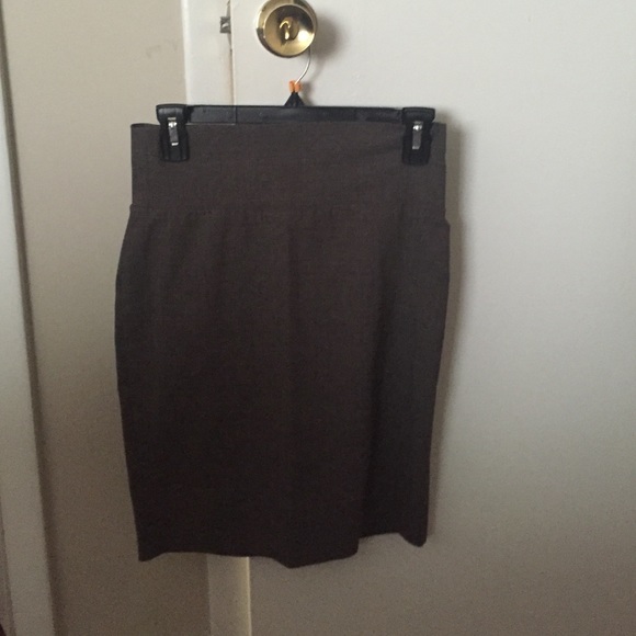 Charc Gry pencil skirt - Picture 2 of 3