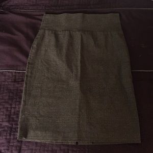 Charc Gry pencil skirt