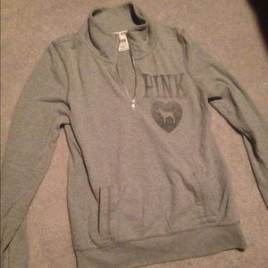 PINK pullover hoodie. Size XS.