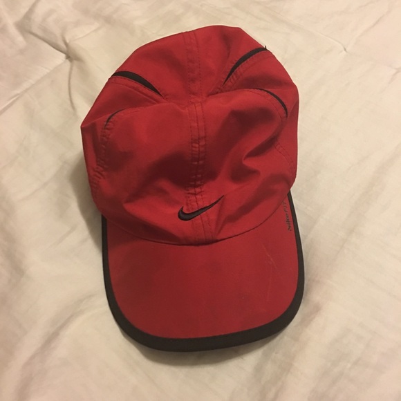 Red Nike Dri-Fit Hat