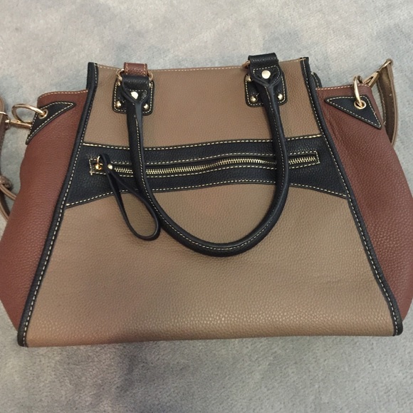 Brown and Black Crossbody