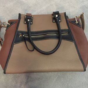 Brown and Black Crossbody
