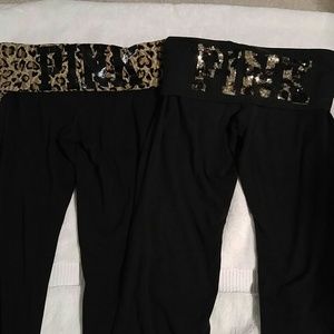 Victoria's Secret Pink XS full length yoga pants