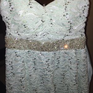 Short sequence dress