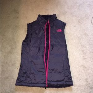 North Face reversible vest