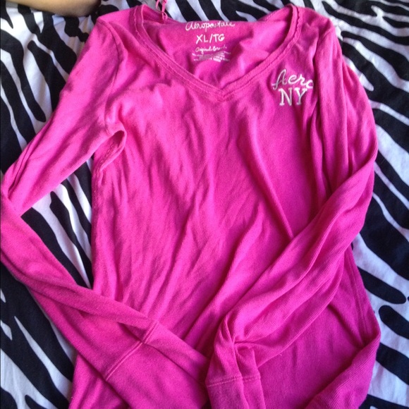 Aeropostale size XL LS Pink