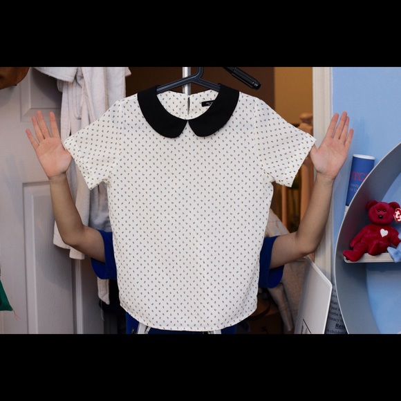 Peter Pan Collared Blouse