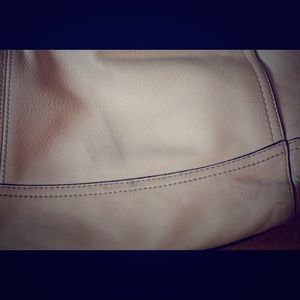 Additional pics cream Coach purse!