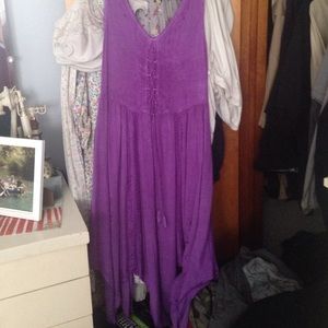 Old fashioned corset dress