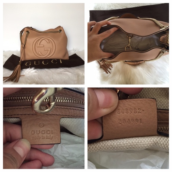 Gucci Beige soho leather shoulder bag - Picture 4 of 4